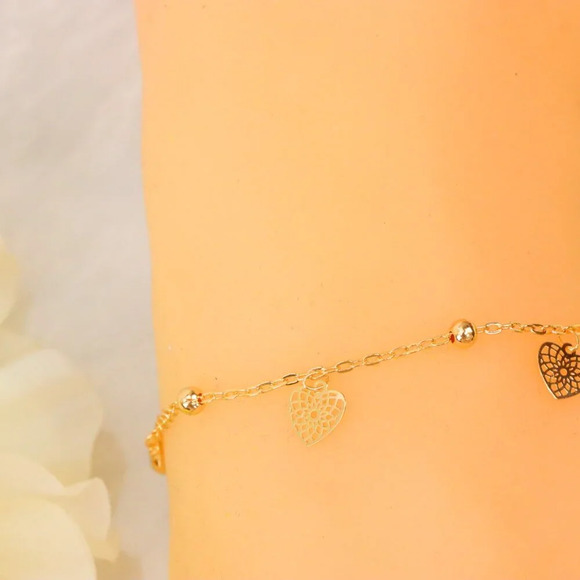 Minimalist Anklet, Sleek & Modern Design, Women’s Fashion, YC110164-A - Picture 10 of 10